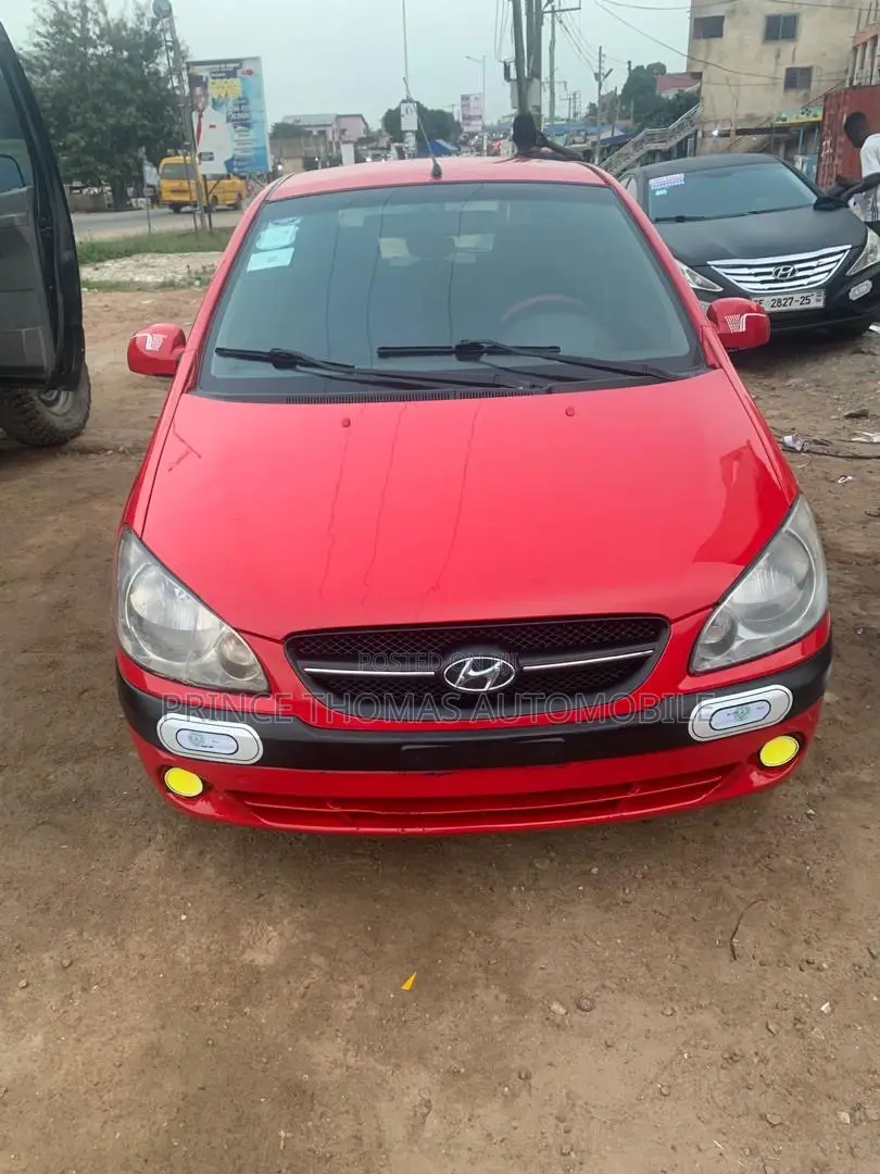 Hyundai Getz 2009 Red