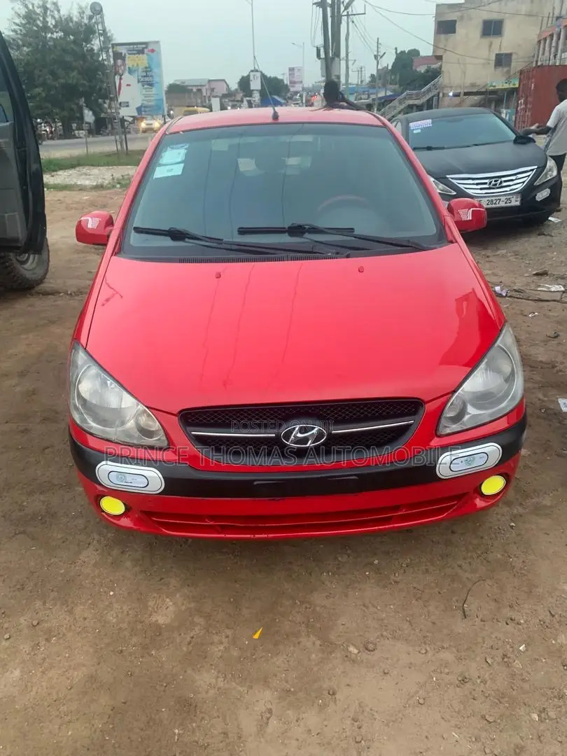 Hyundai Getz 2009 Red