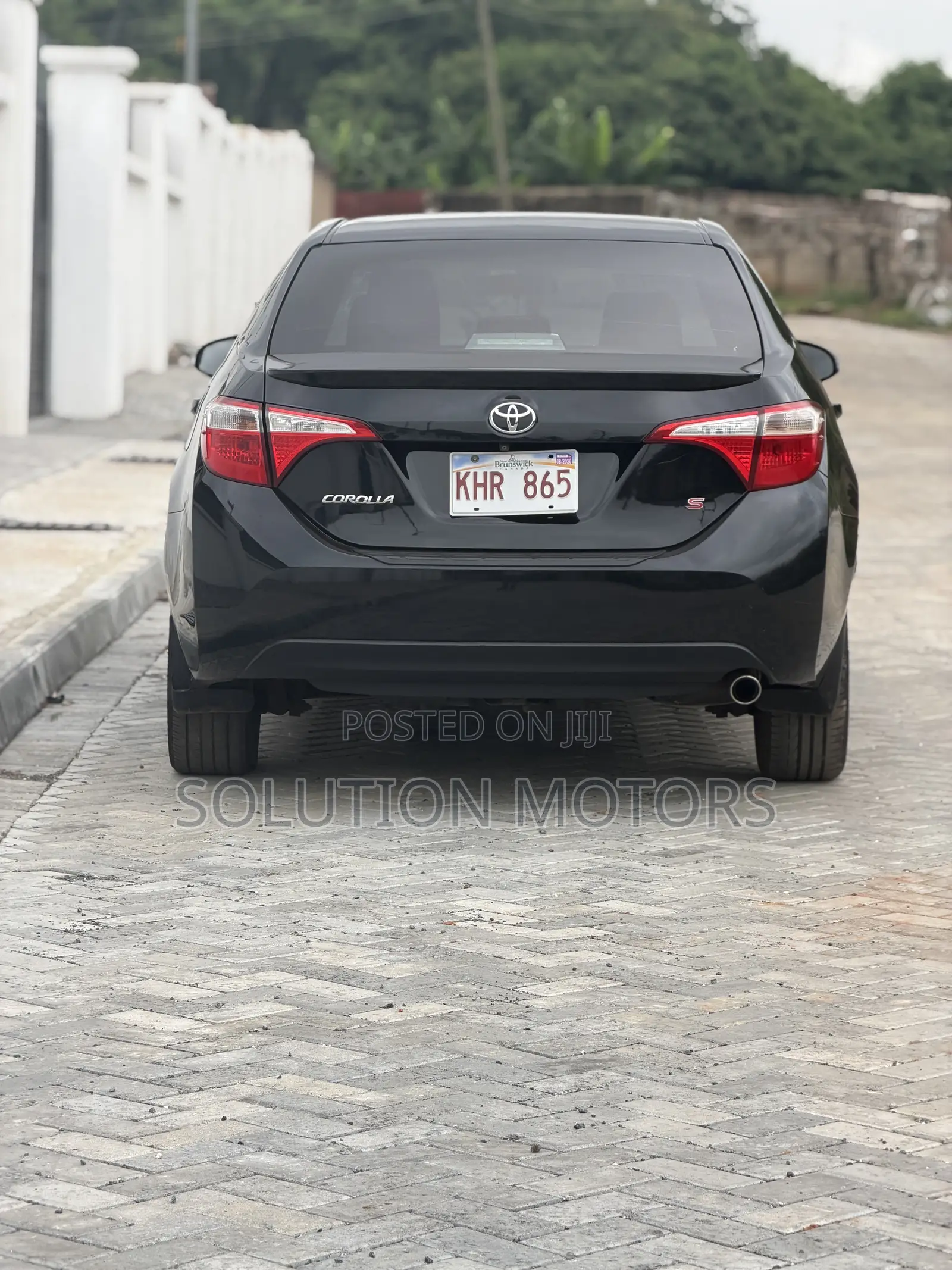 Toyota Corolla S 4dr Sedan (1.8L 4cyl CVT) 2014 Black