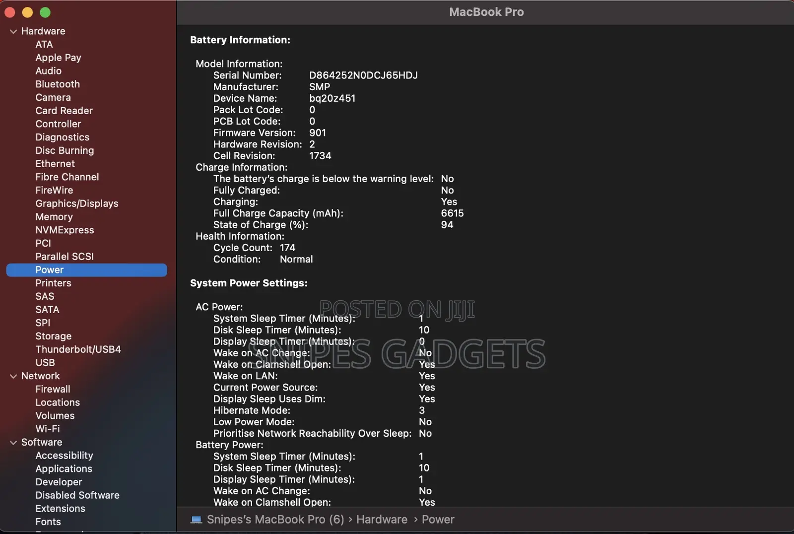 Laptop Apple MacBook 2018 16GB Intel Core i7 SSD 512GB