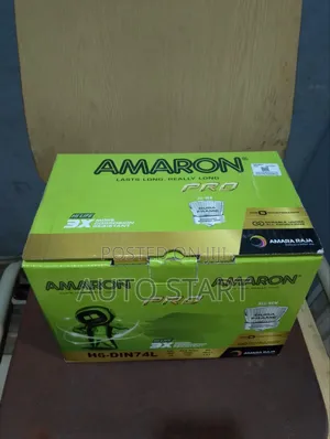 Amaron 15 Plate /74ah + Free Delivery Within Accra
