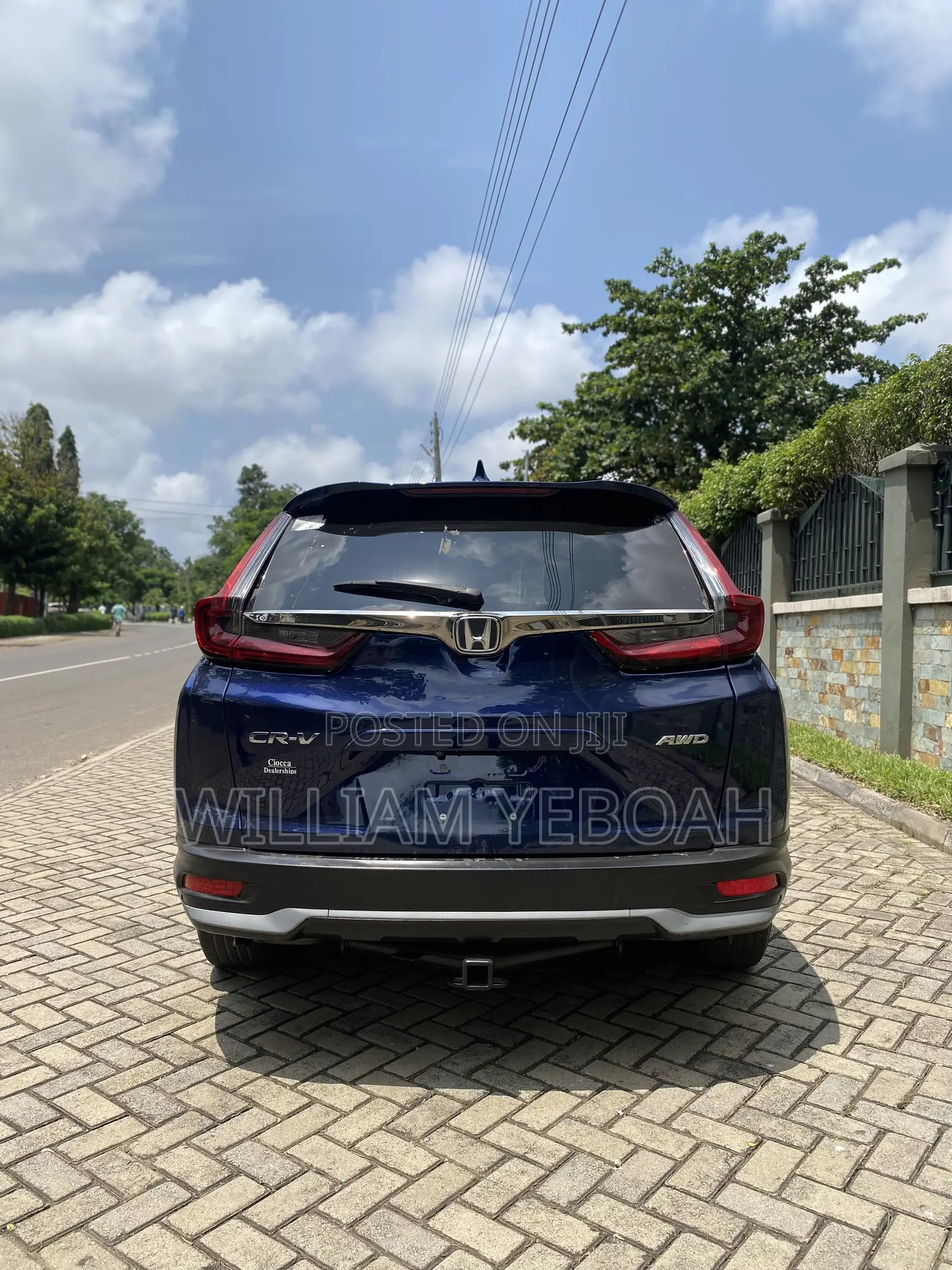 Honda CR-V EX AWD 2020 Blue