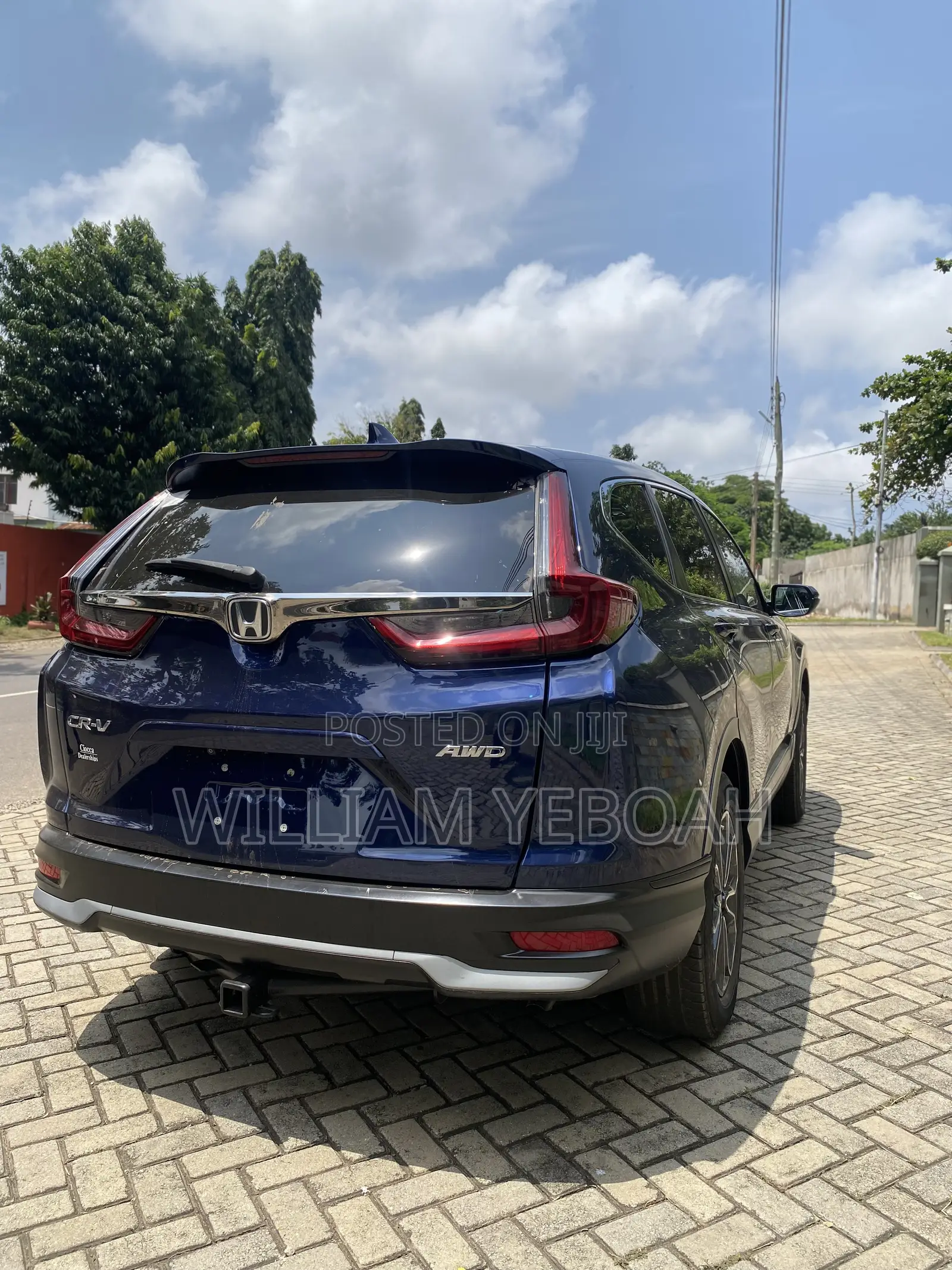 Honda CR-V EX AWD 2020 Blue