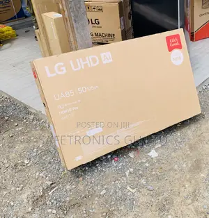 Ultra Quality 50 Inch LG Uhd Ai Ua85 Smart TV