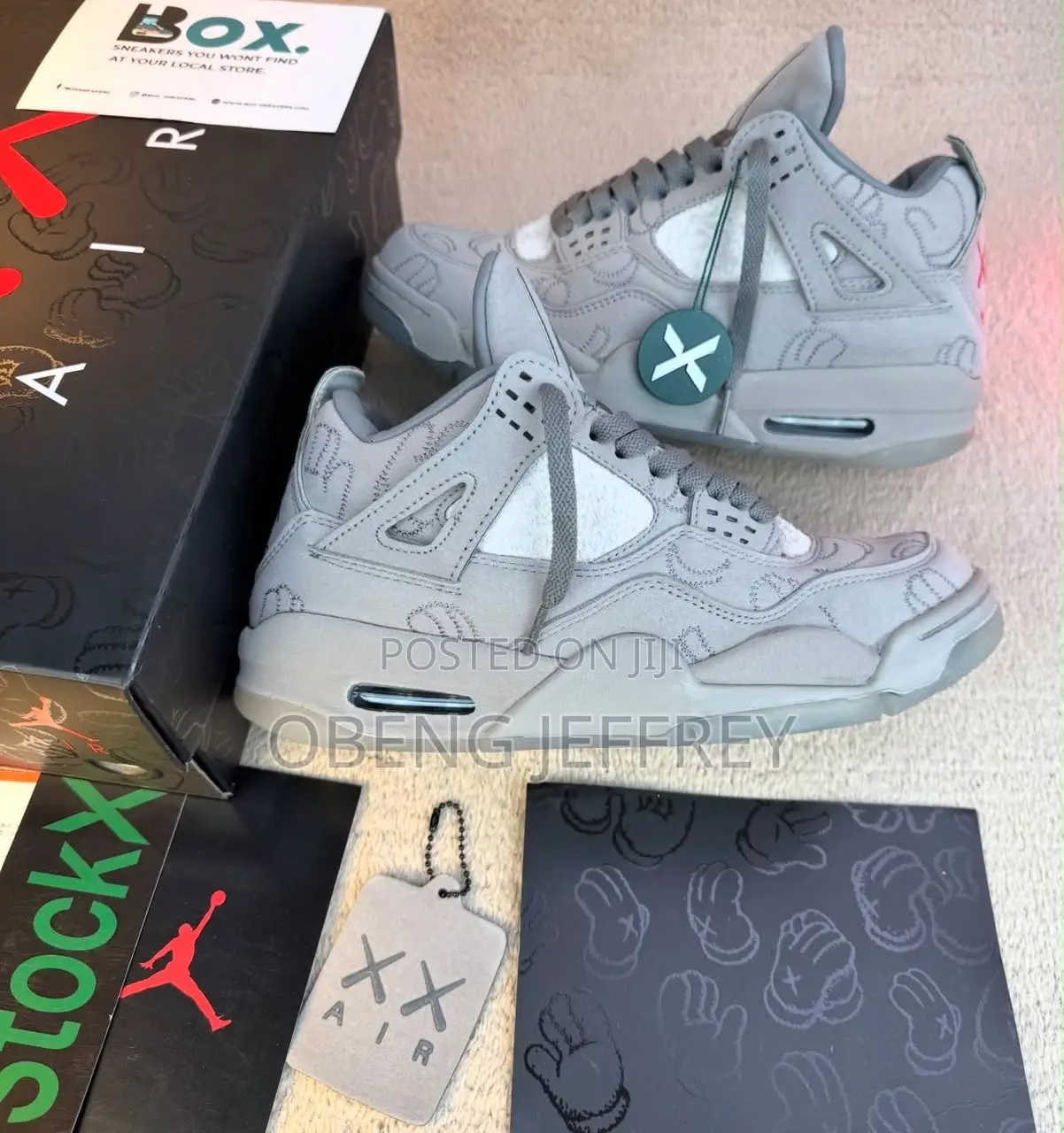 Original Air Jordan 4 Retro XX Kaws