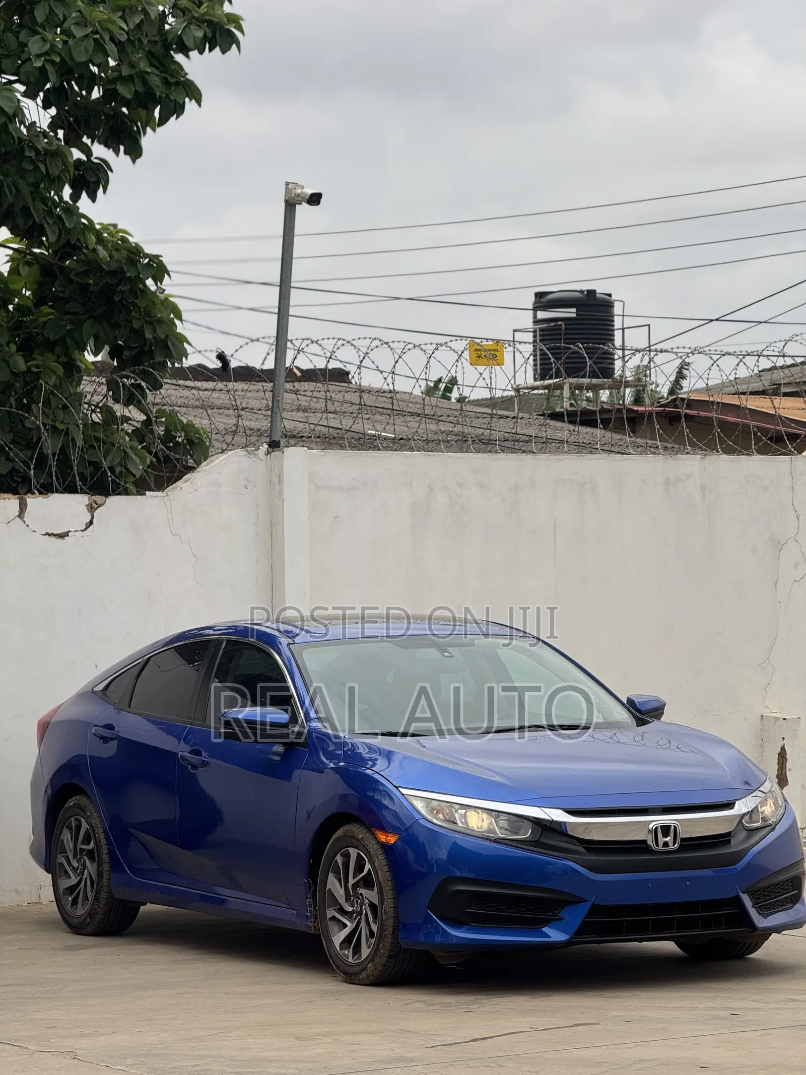 Honda Civic EX 4dr Sedan (2.0L 4cyl) 2017 Blue