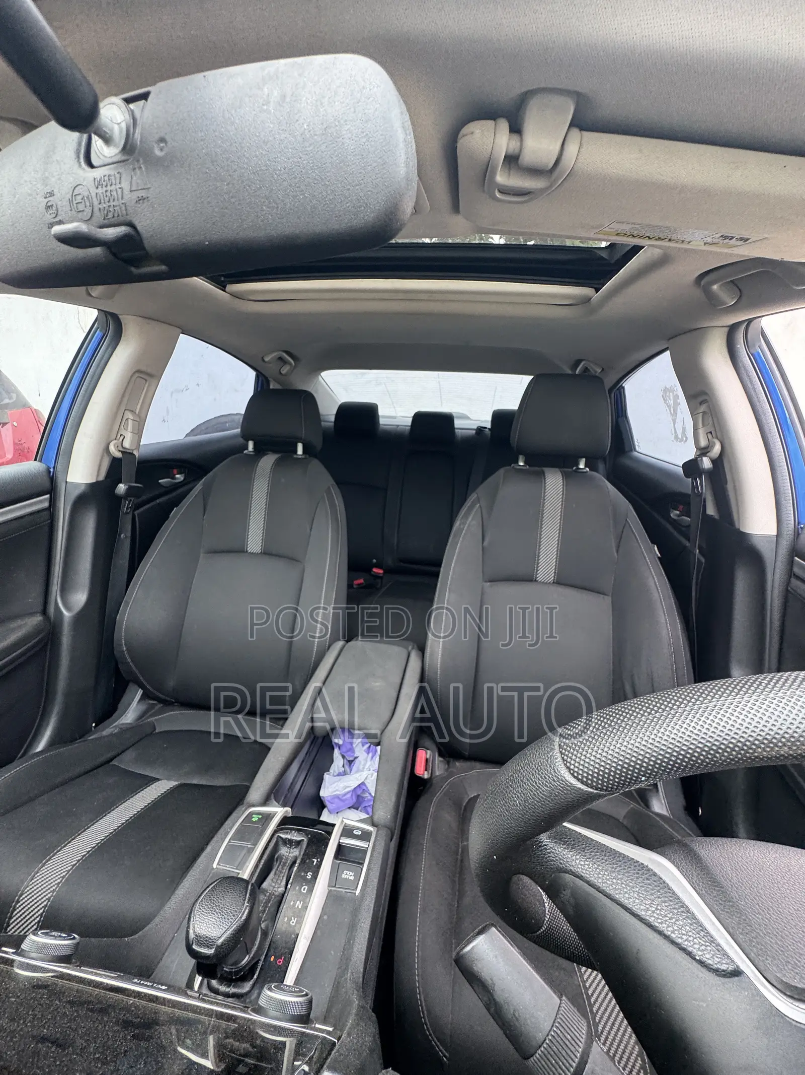 Honda Civic EX 4dr Sedan (2.0L 4cyl) 2017 Blue