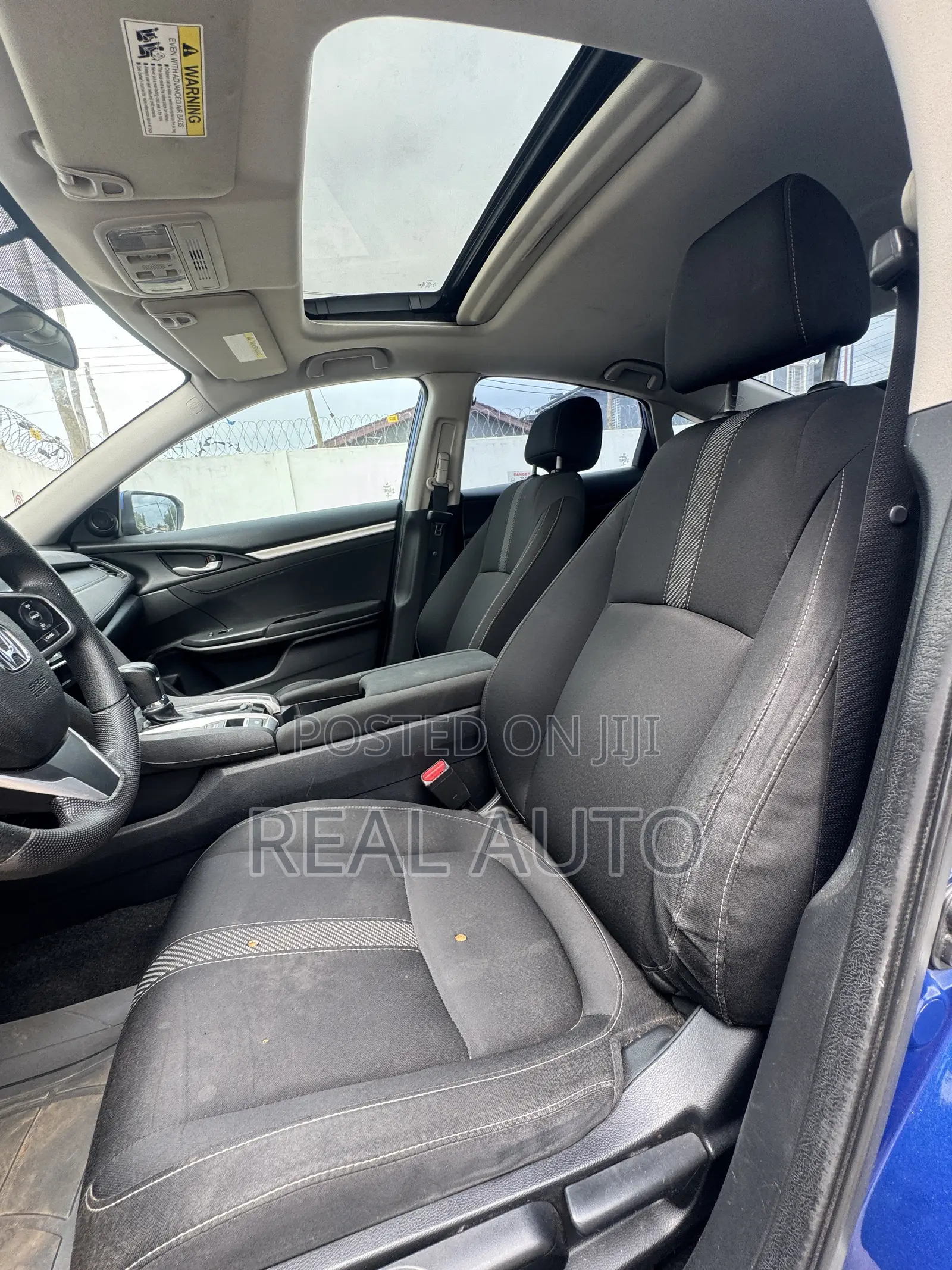 Honda Civic EX 4dr Sedan (2.0L 4cyl) 2017 Blue