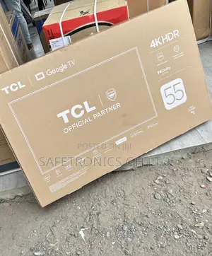 Lastest Sleek TCL TV 55 Smart Satellite Andriod UHD 