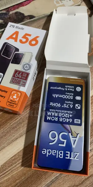 New ZTE Blade A56 128 GB Black