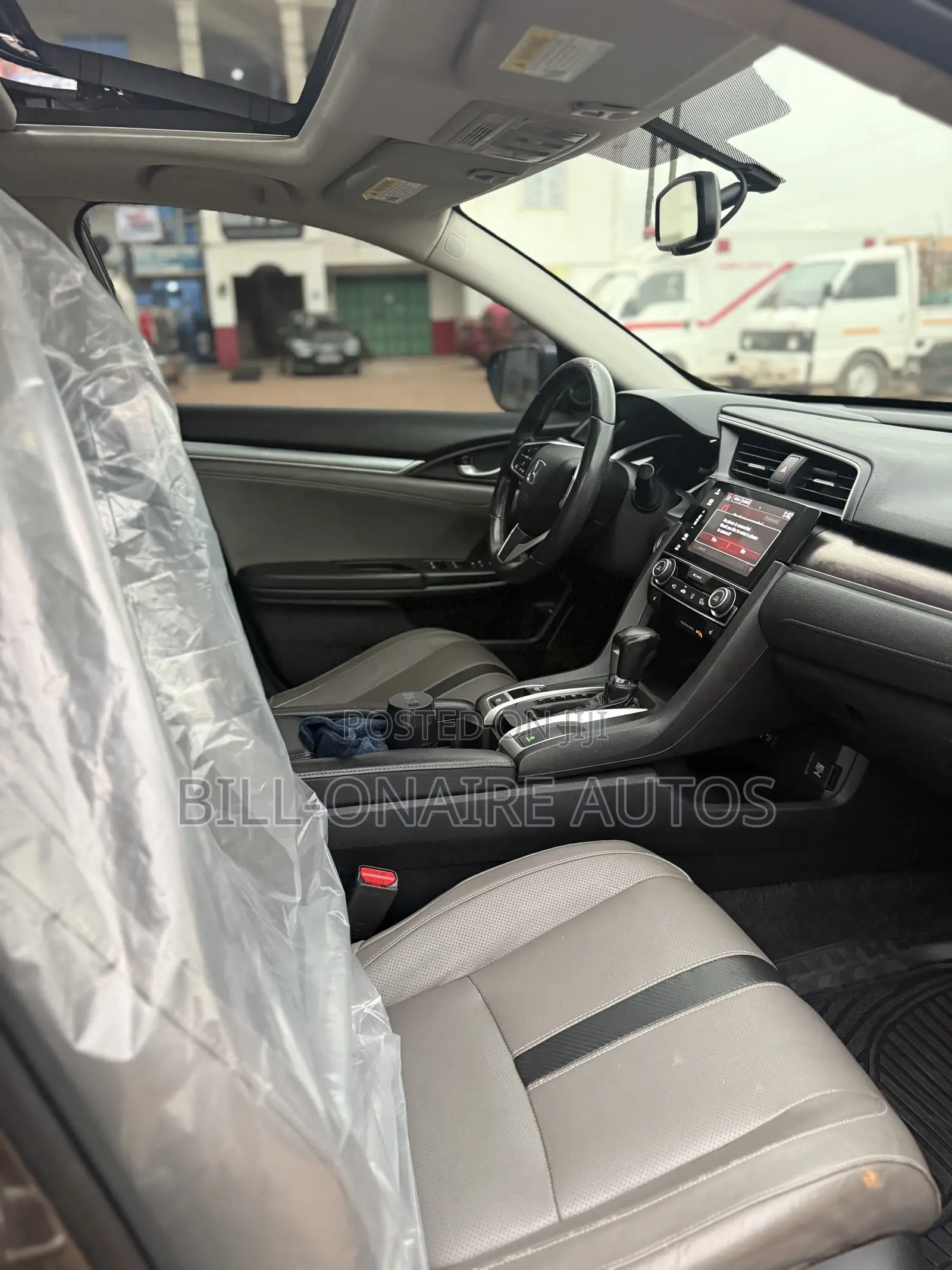 Honda Civic EX-L 4dr Sedan (1.5L 4cyl) 2016 Gray