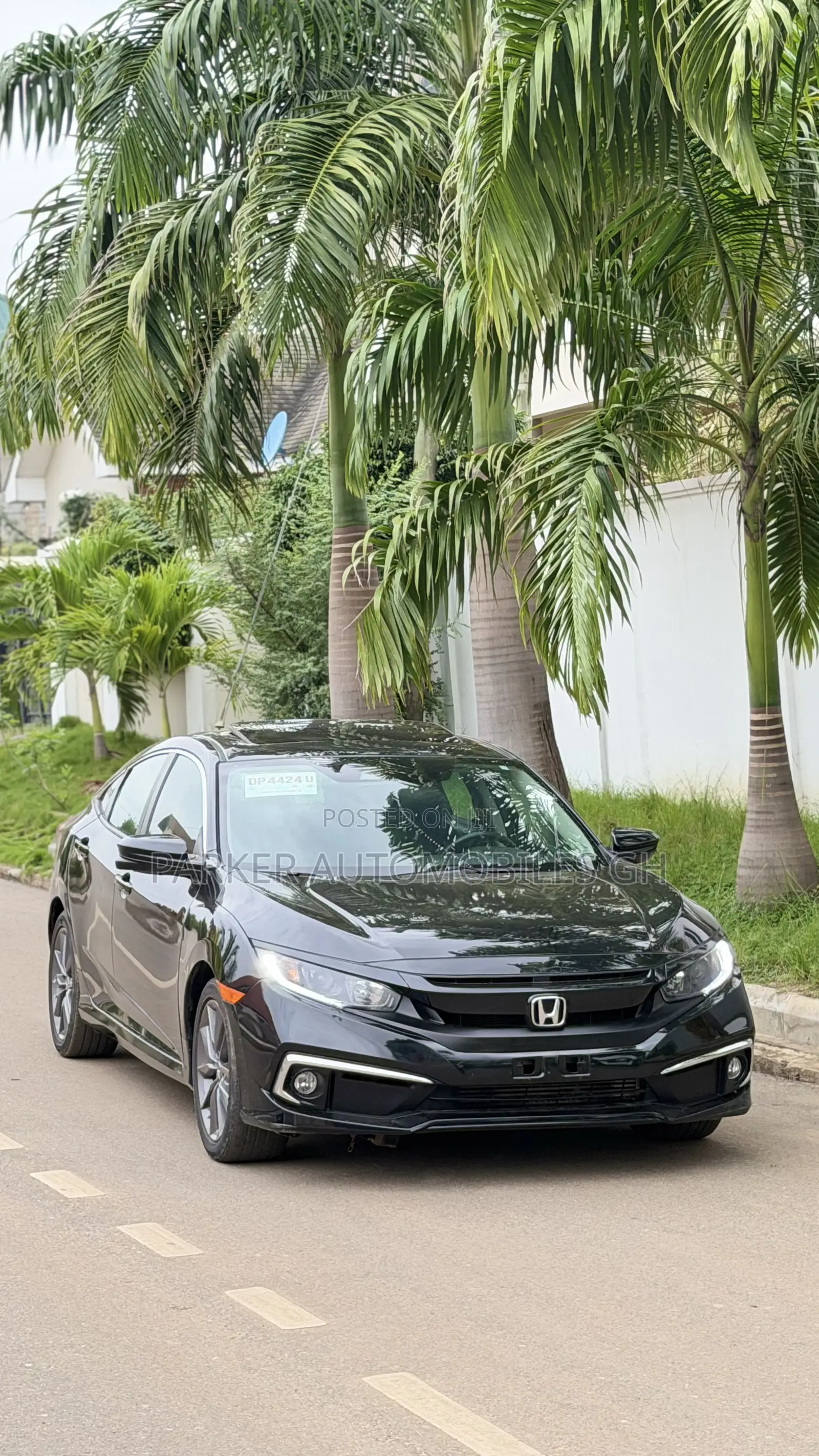 Honda Civic EX Sedan 2020 Black