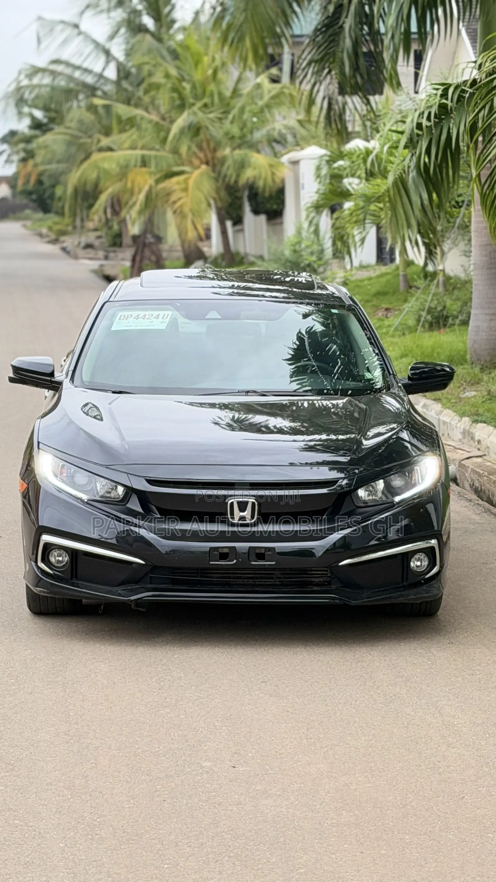Honda Civic EX Sedan 2020 Black