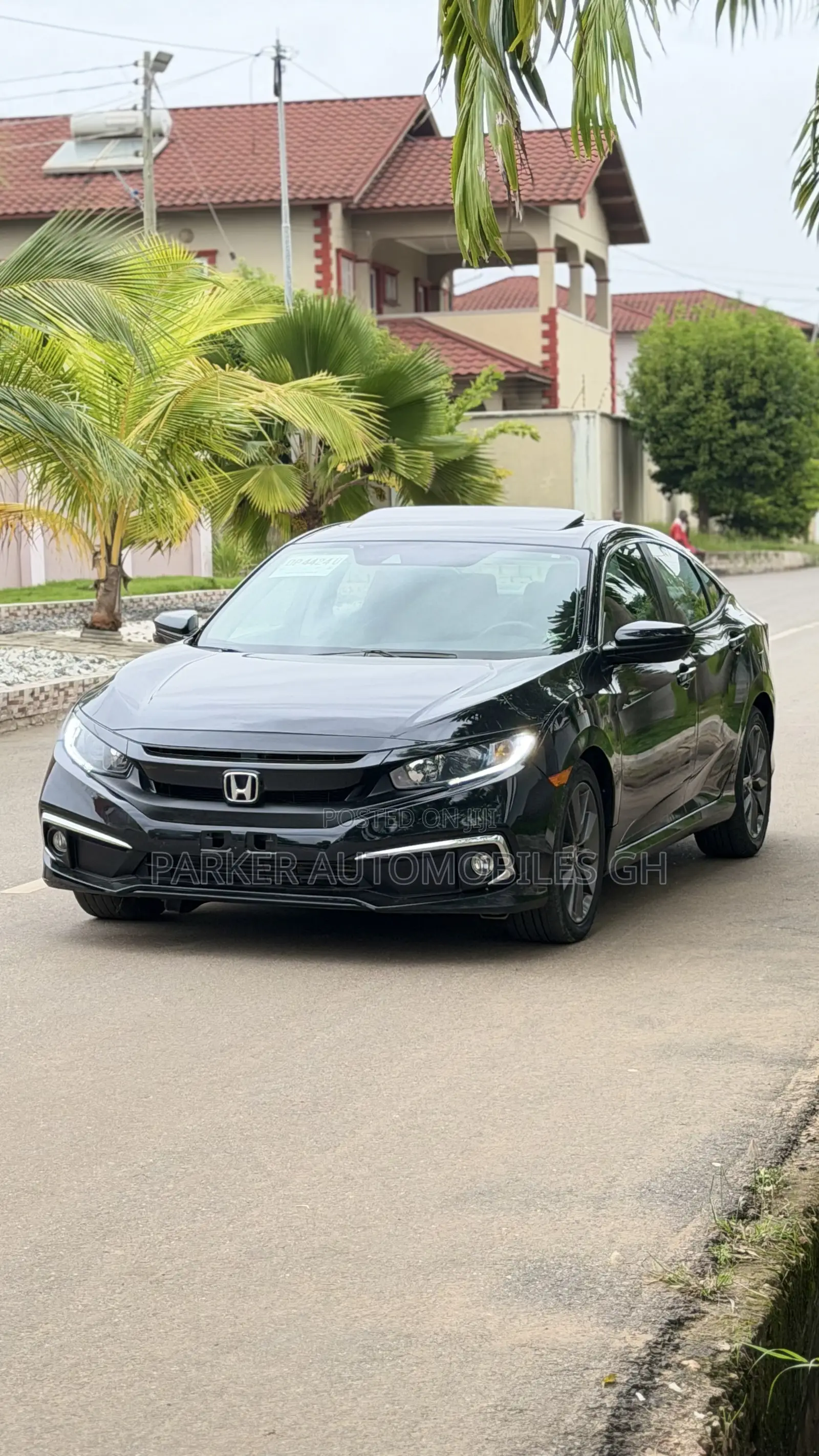 Honda Civic EX Sedan 2020 Black