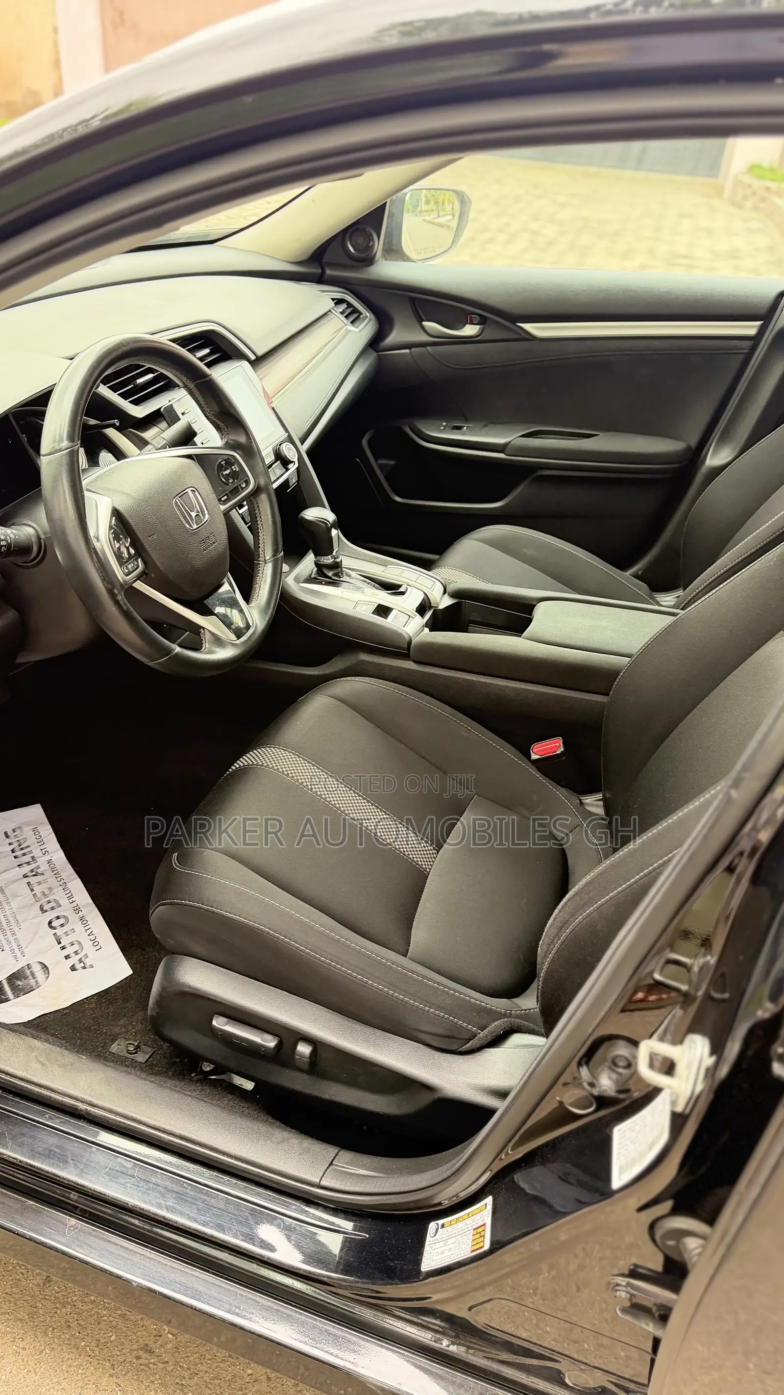 Honda Civic EX Sedan 2020 Black