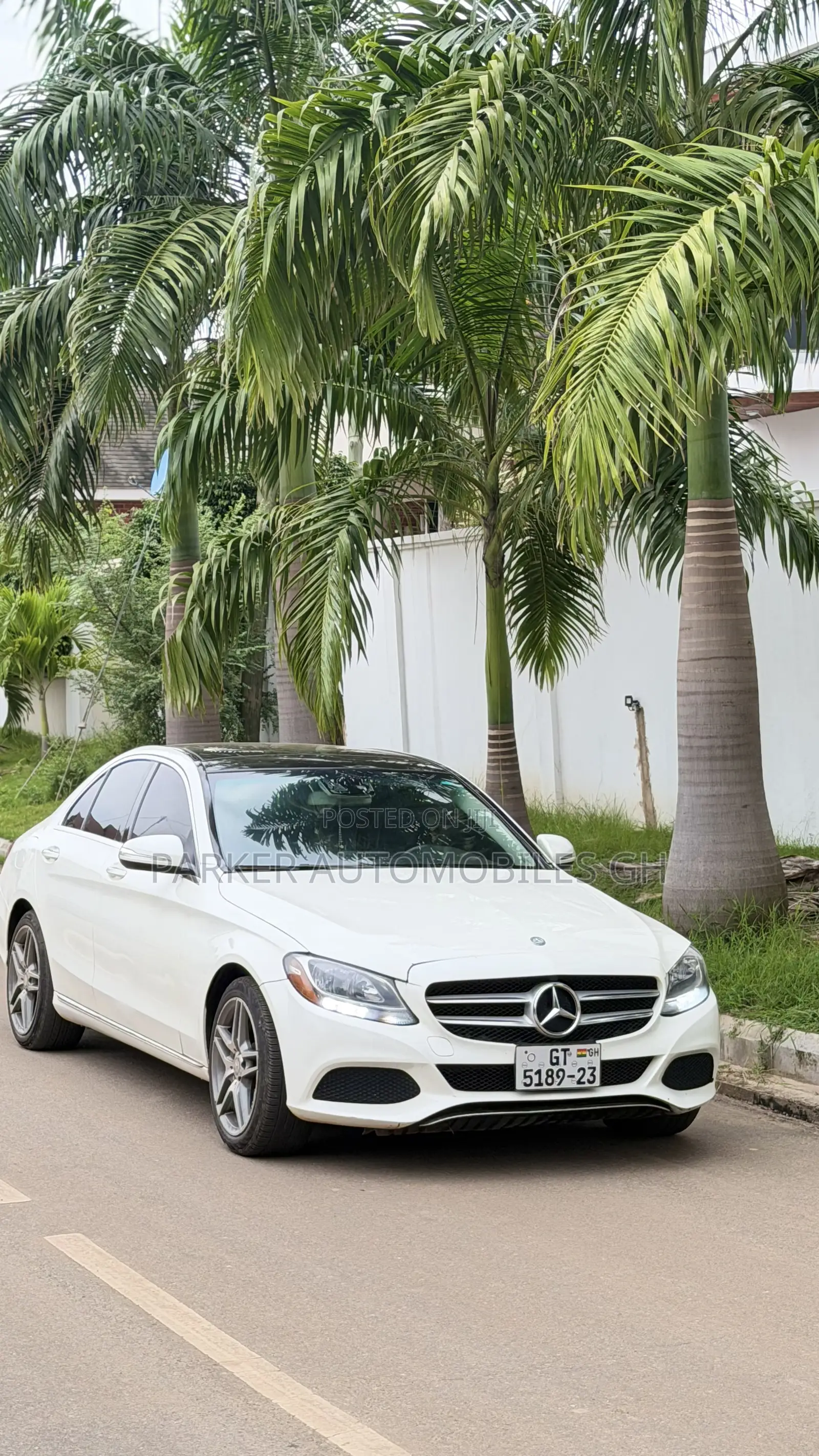 Mercedes-Benz C300 Luxury 4Matic Sedan AWD (2.0L 4cyl 7A) 2016 White