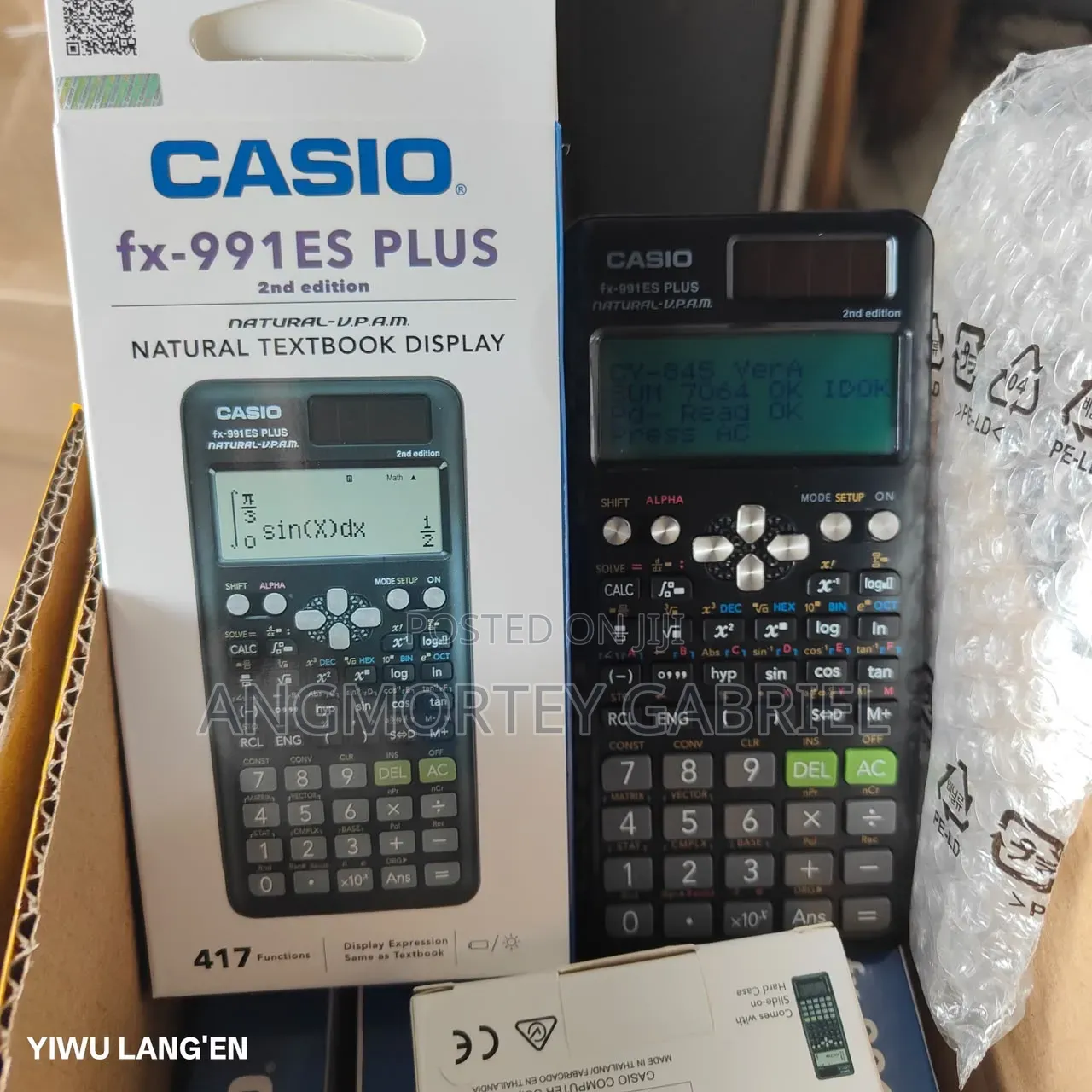 Casio Scientific Calculators 2nd Edition Black