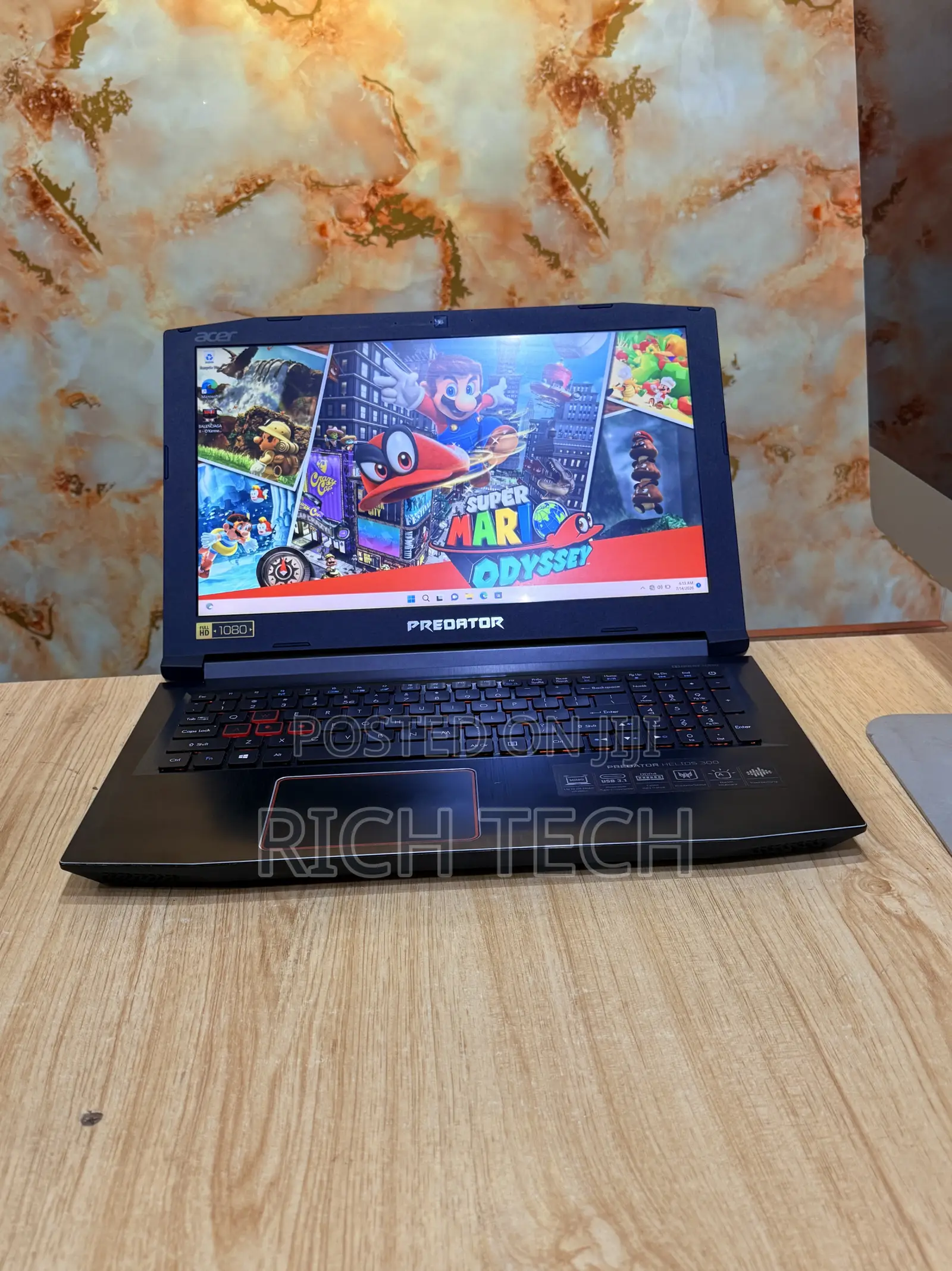 Laptop Acer Predator Helios 300 16GB Intel Core i7 HDD+SSD 1T
