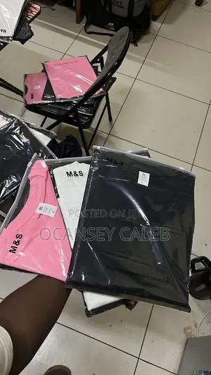 100% Plain Cotton T-Shirts