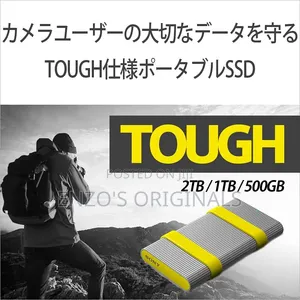 1tb Portable SSD External From Japan Sony Tough Series. 1000mb/S
