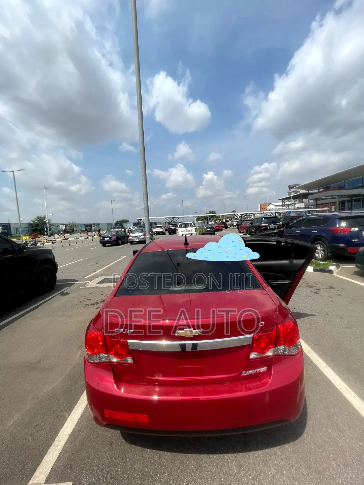 Chevrolet Cruze 1LT 4dr Sedan (1.4L 4cyl Turbo 6A) 2014 Red