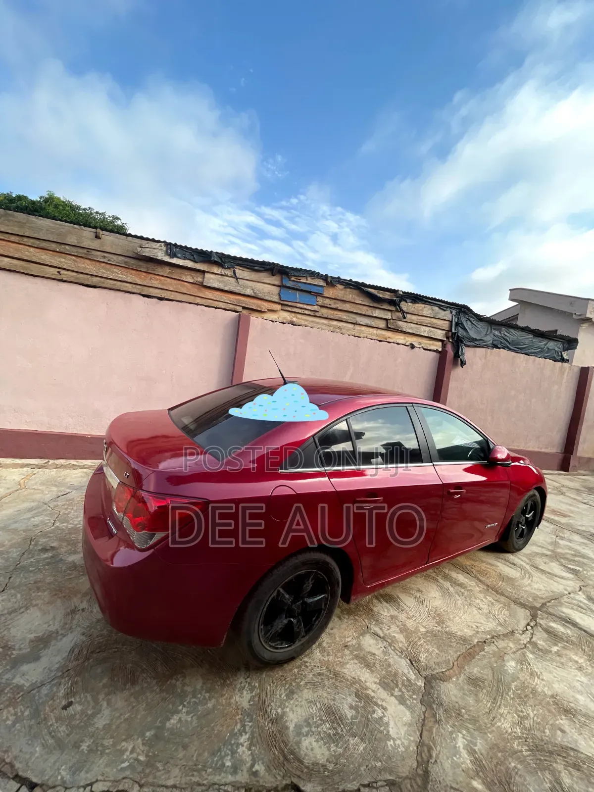 Chevrolet Cruze 1LT 4dr Sedan (1.4L 4cyl Turbo 6A) 2014 Red