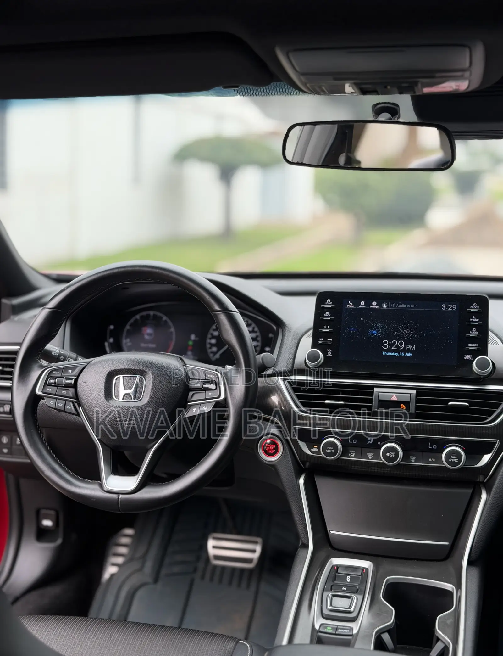 Honda Accord Sport 2.0T 2018 Red