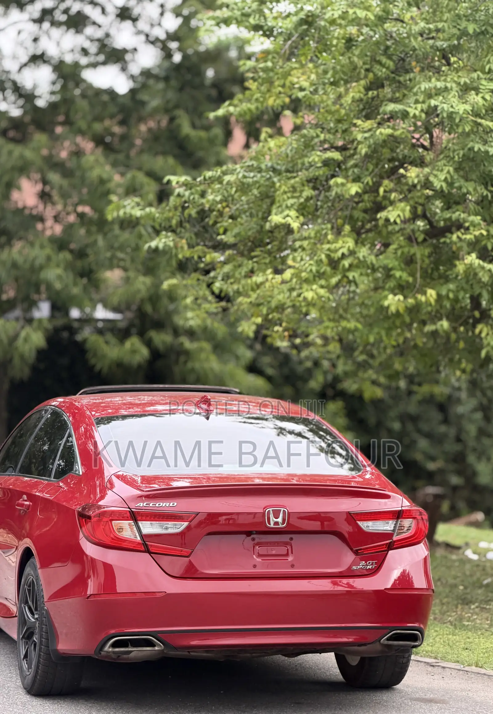 Honda Accord Sport 2.0T 2018 Red