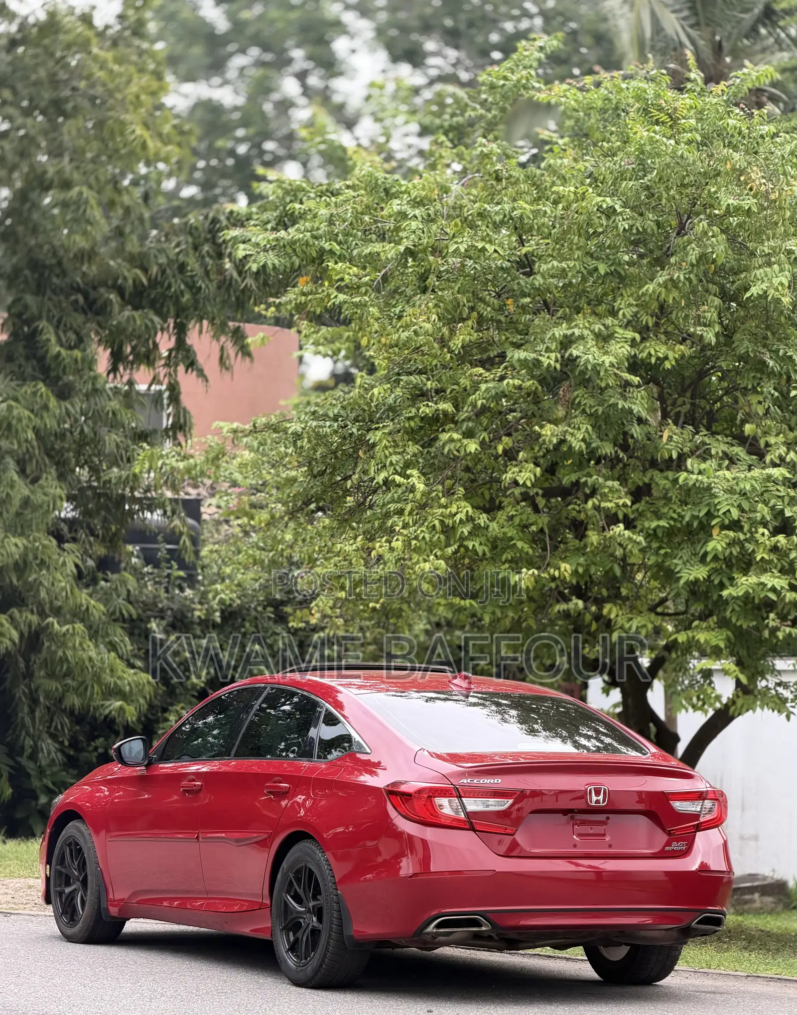 Honda Accord Sport 2.0T 2018 Red