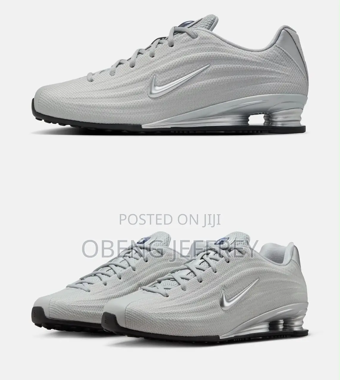 Original Nike Shox Z Metallic Silver