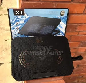 Ergonomic One Fan Cooling Pad (Upto 17inches)