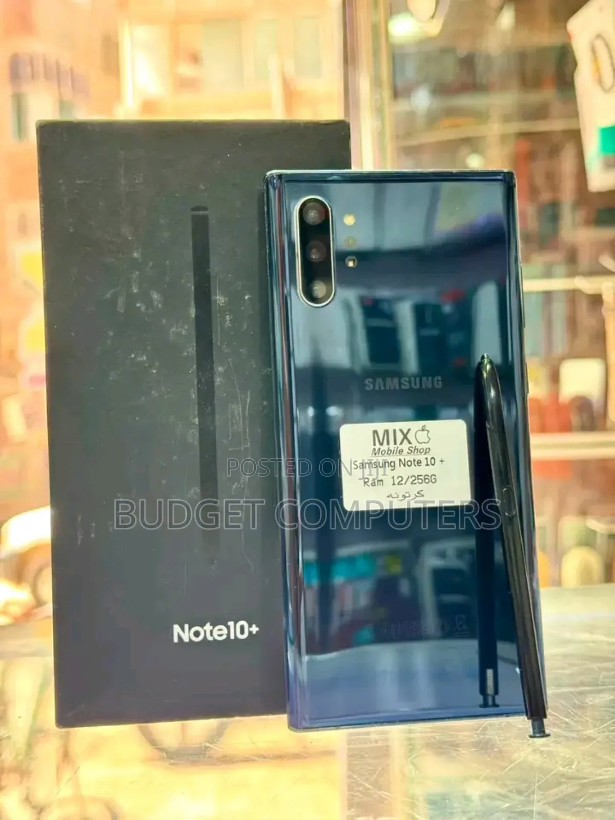 New Samsung Galaxy Note 10 Plus 5G 512 GB Blue