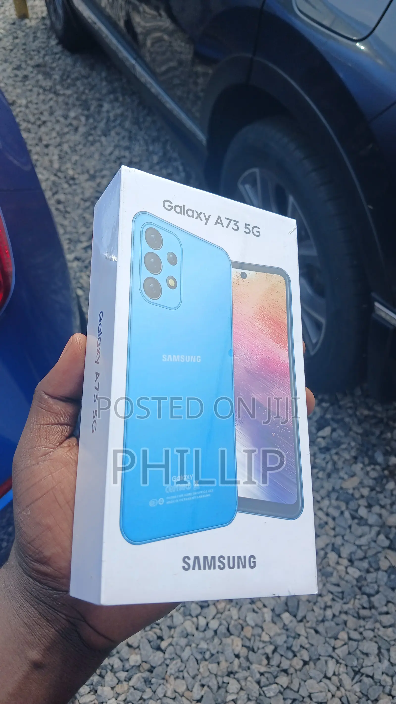 New Samsung Galaxy A73 5G 256 GB Blue