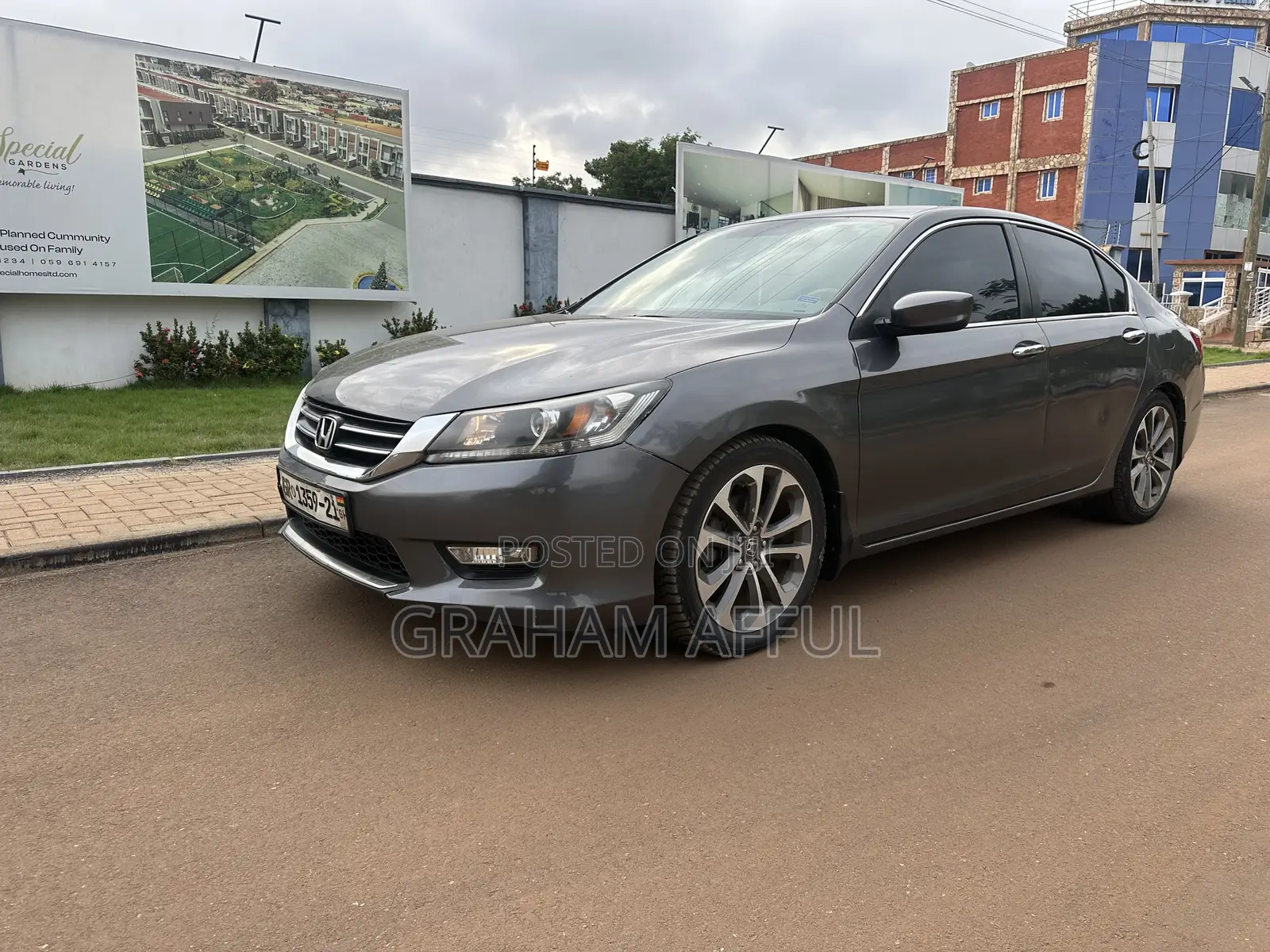 Honda Accord Sport 4dr Sedan (2.4L 4cyl CVT) 2014 Gray