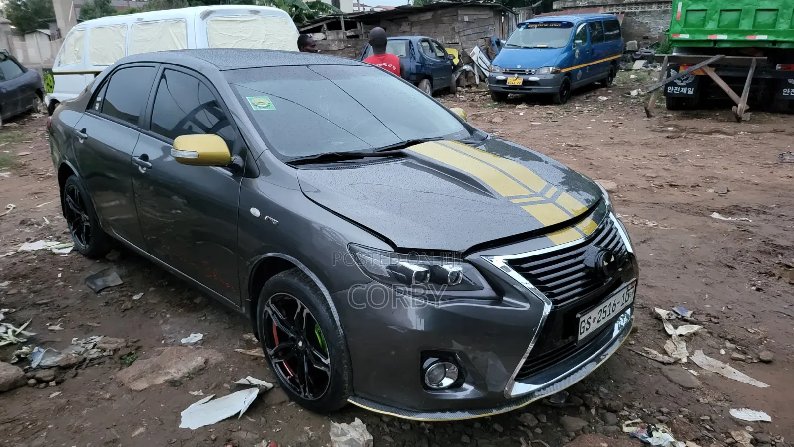 Toyota Corolla 2010 Gray