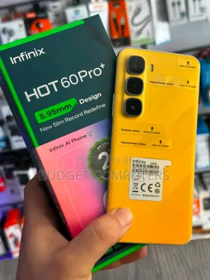 New Infinix Hot 60 Pro+ 256 GB Yellow