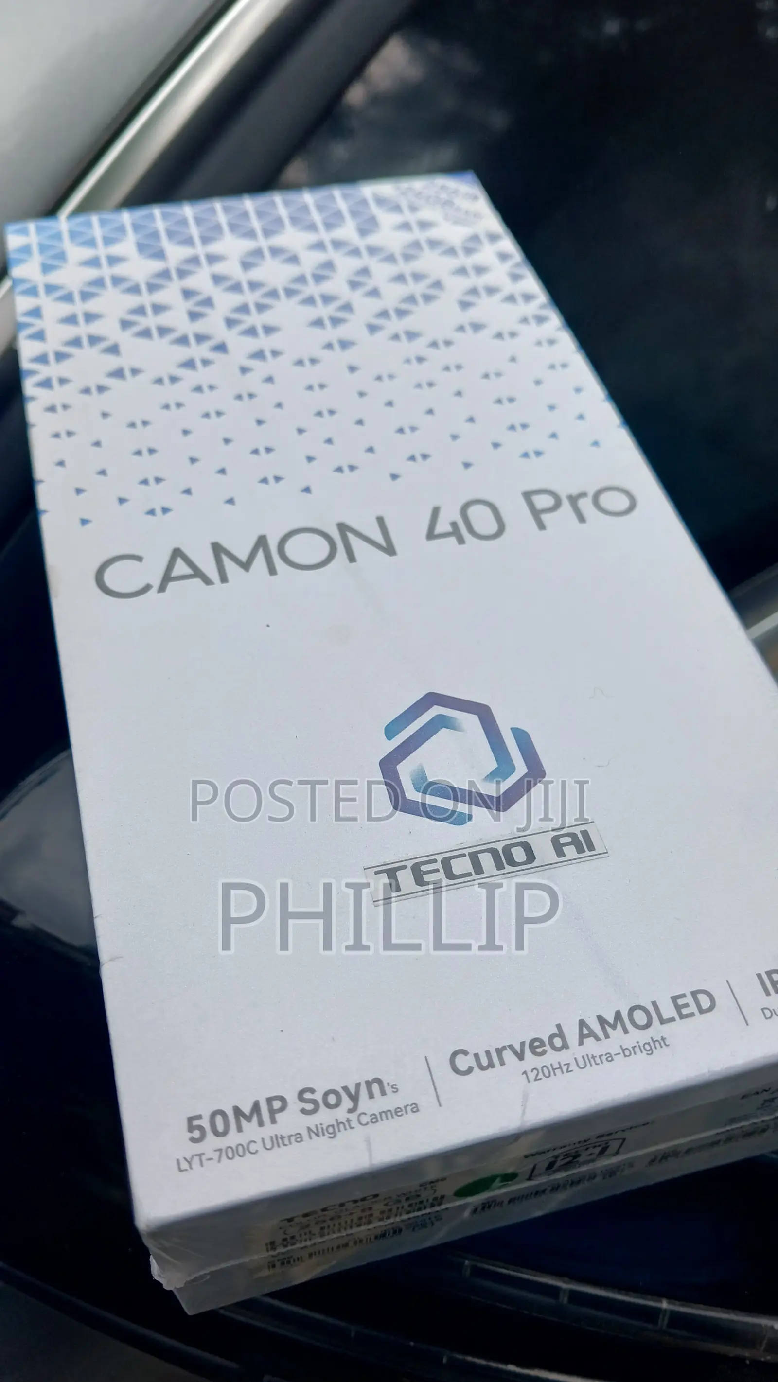 New Tecno Camon 40 Pro 5G 256 GB Blue