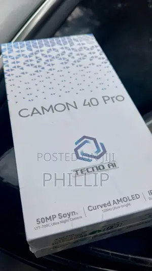 New Tecno Camon 40 Pro 5G 256 GB Blue