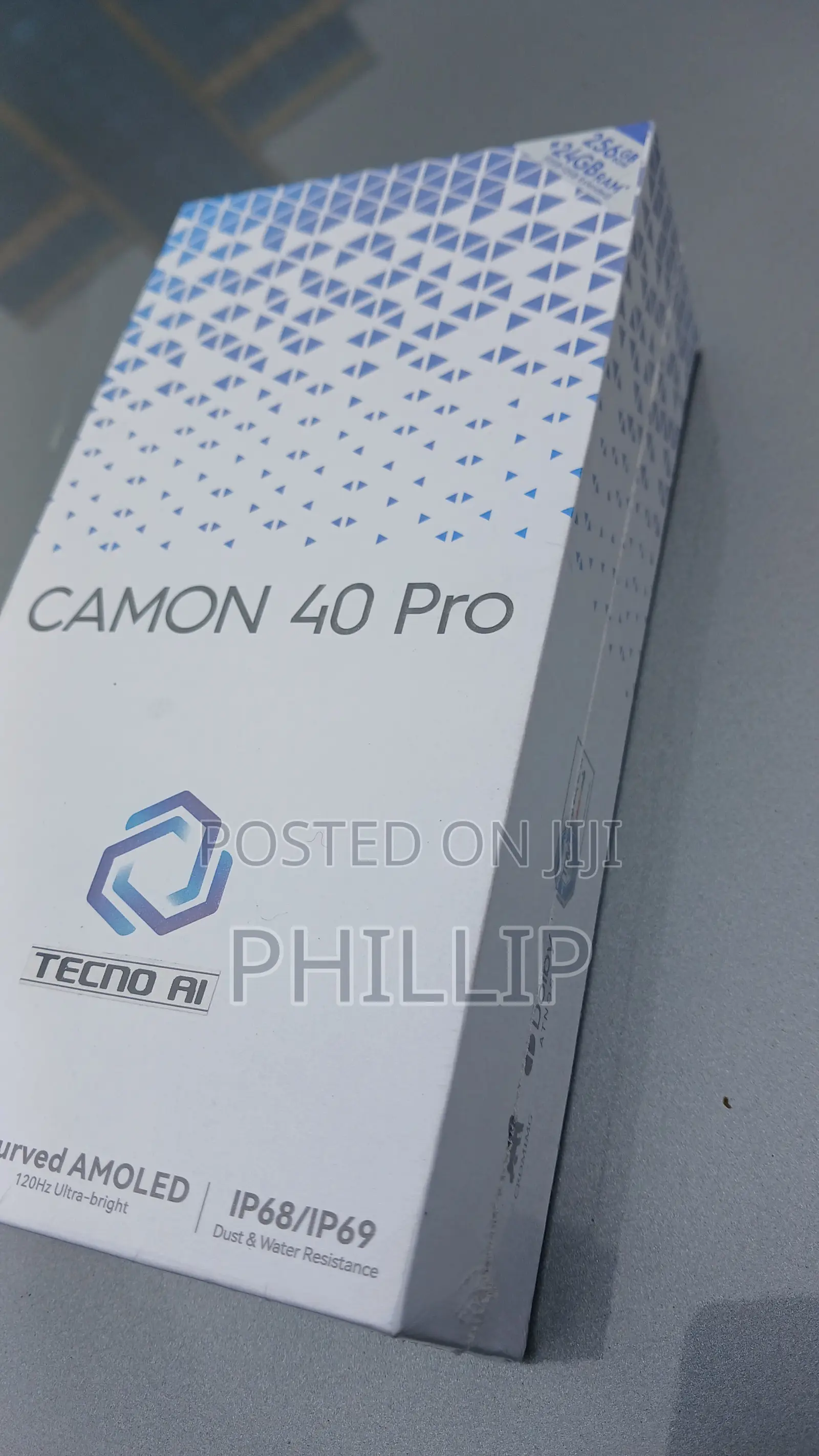New Tecno Camon 40 Pro 5G 256 GB Gold