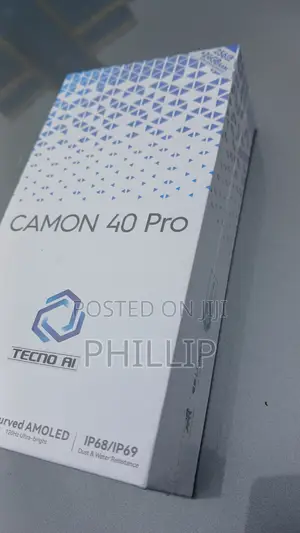 New Tecno Camon 40 Pro 5G 256 GB Gold