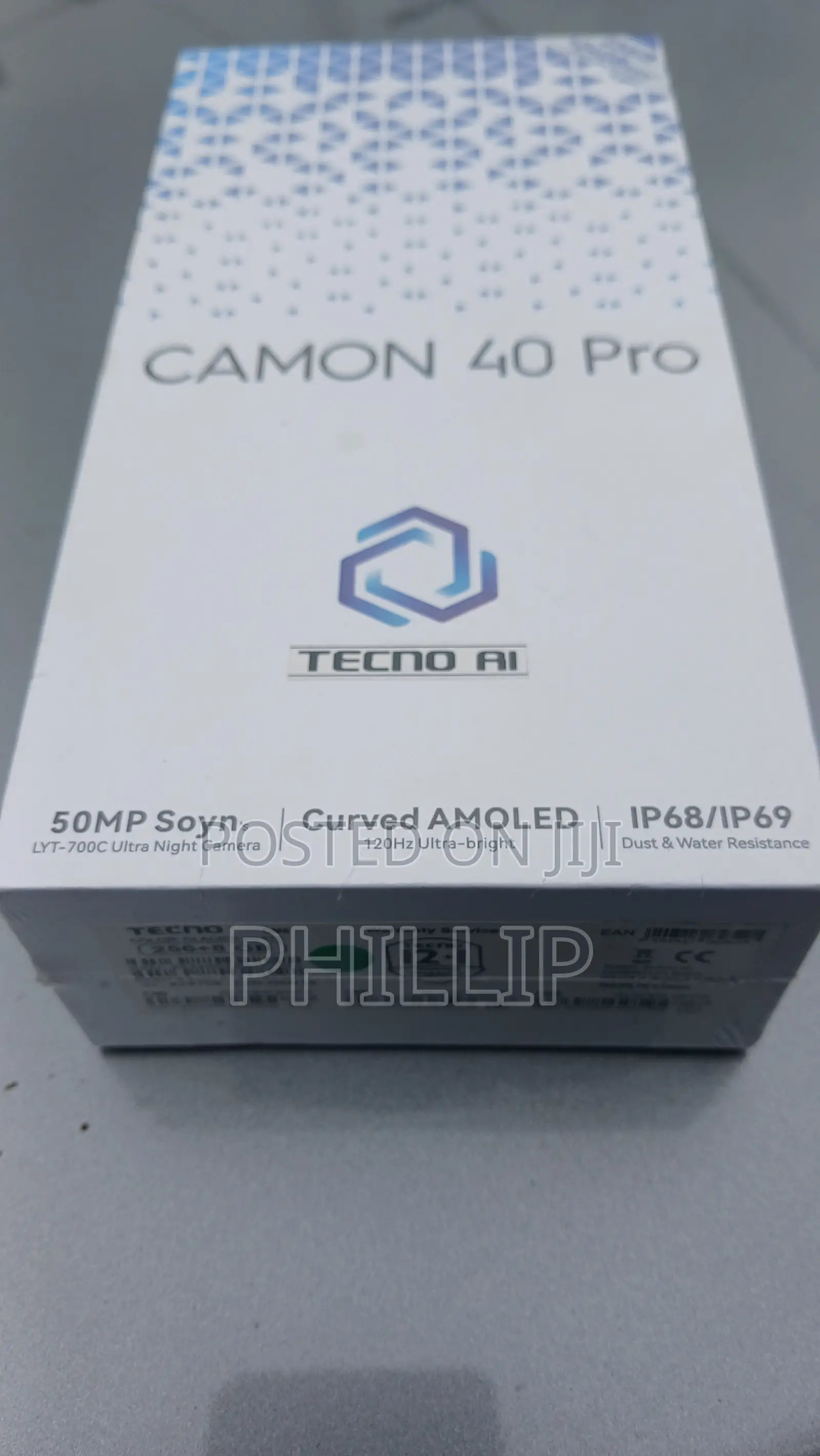 New Tecno Camon 40 Pro 5G 256 GB Gold