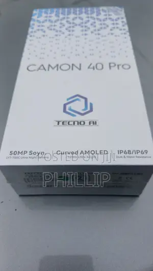 New Tecno Camon 40 Pro 5G 256 GB Gold