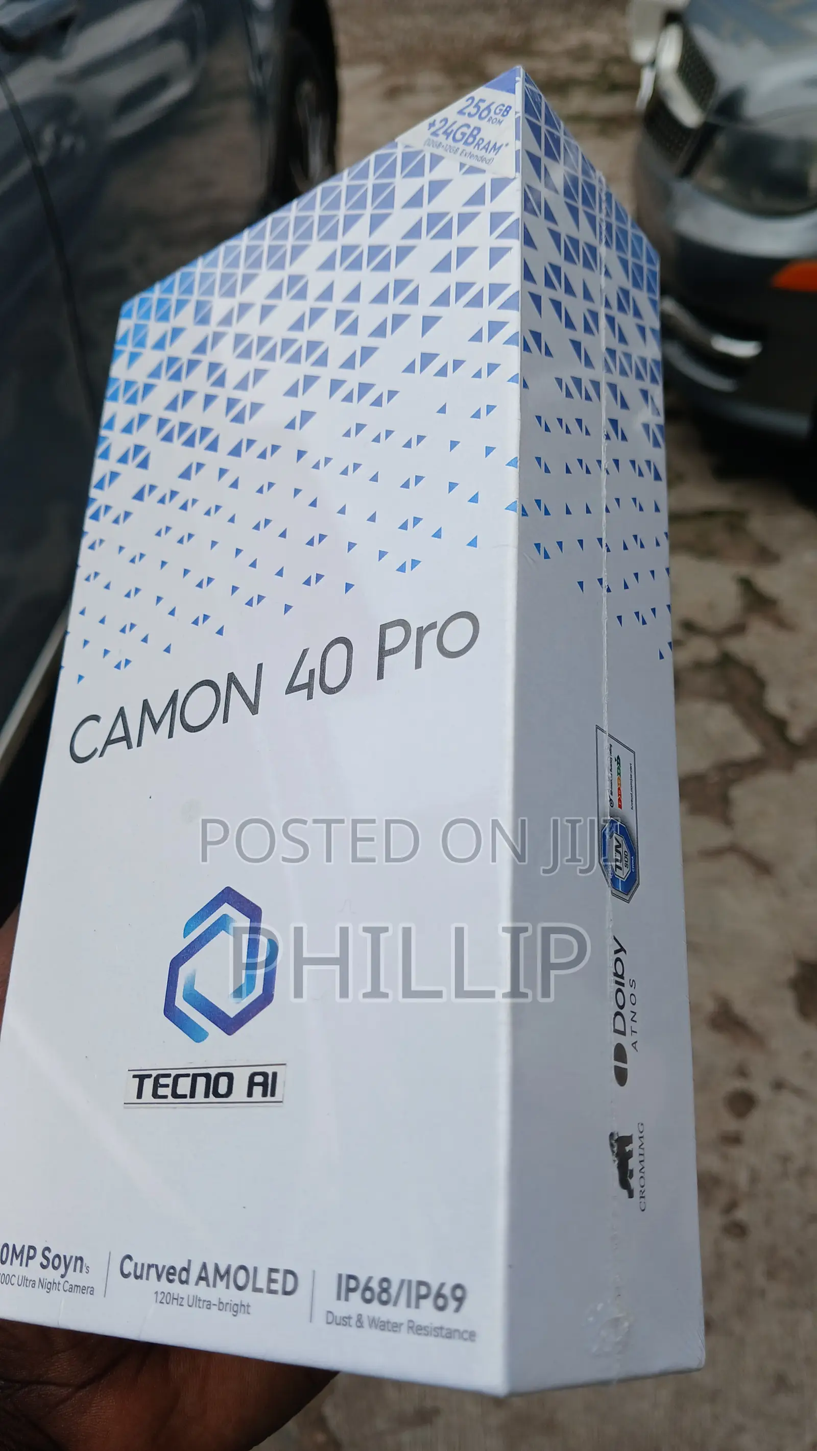 New Tecno Camon 40 Pro 5G 256 GB Gray