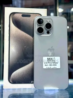 New Apple iPhone 15 Pro Max 256 GB Gray