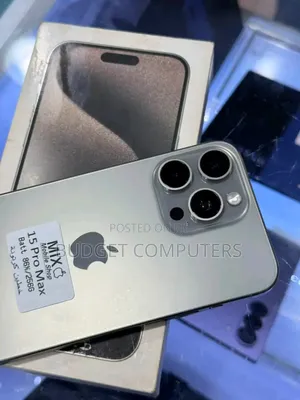 New Apple iPhone 15 Pro Max 256 GB Gray