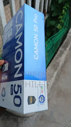 New Tecno Camon 50 Pro 256 GB Black
