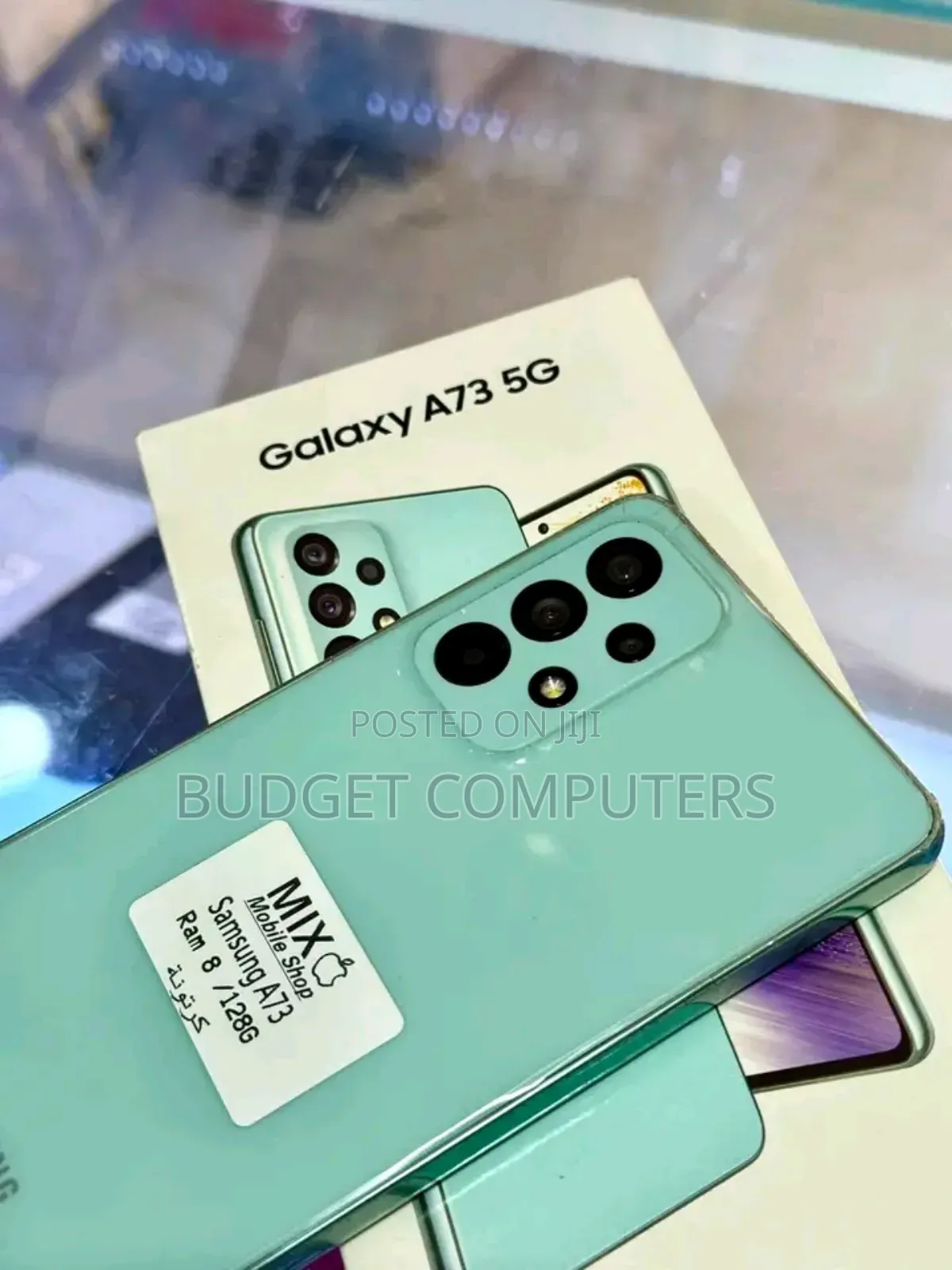 New Samsung Galaxy A73 5G 128 GB Green