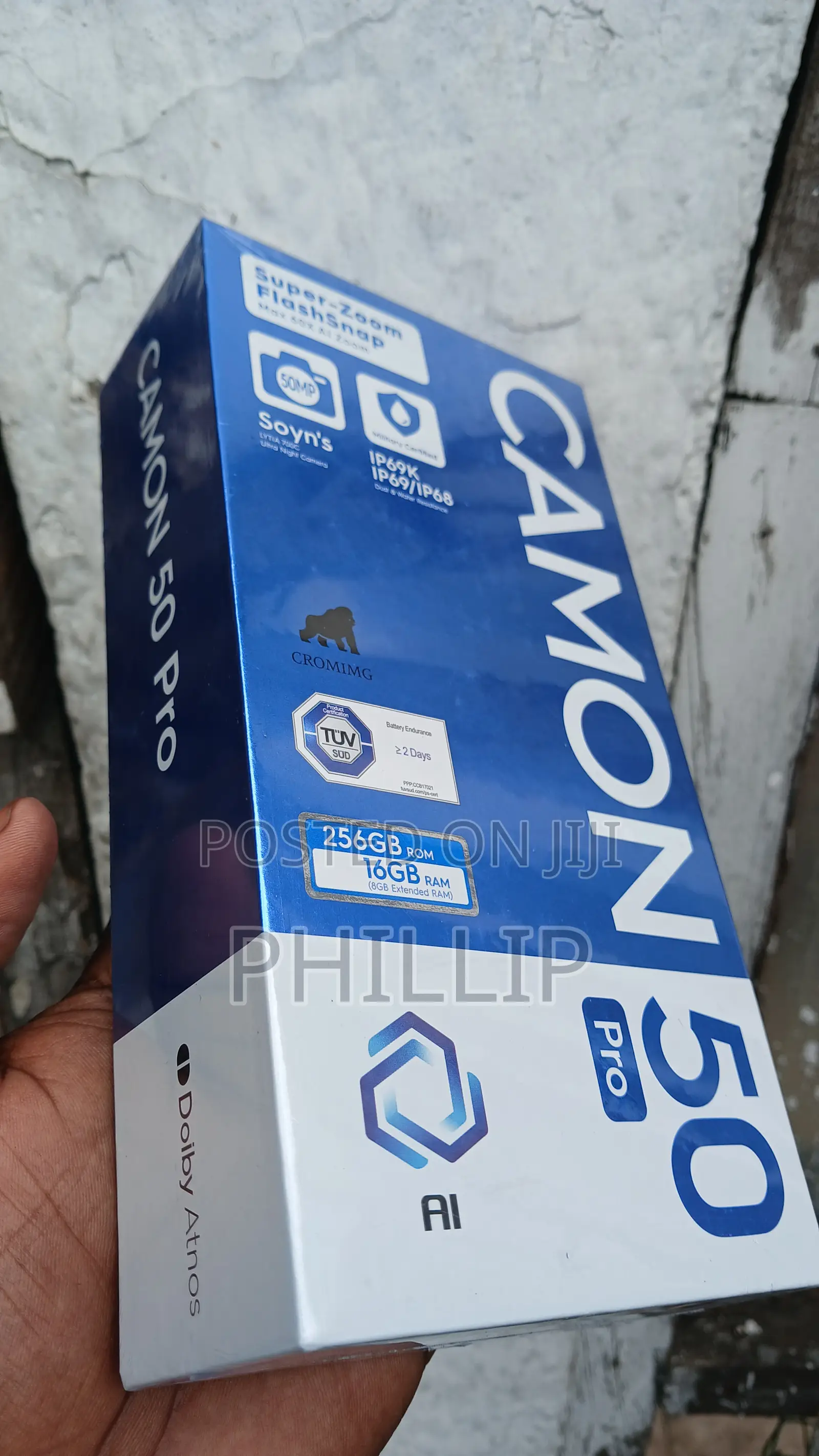 New Tecno Camon 50 Pro 256 GB White
