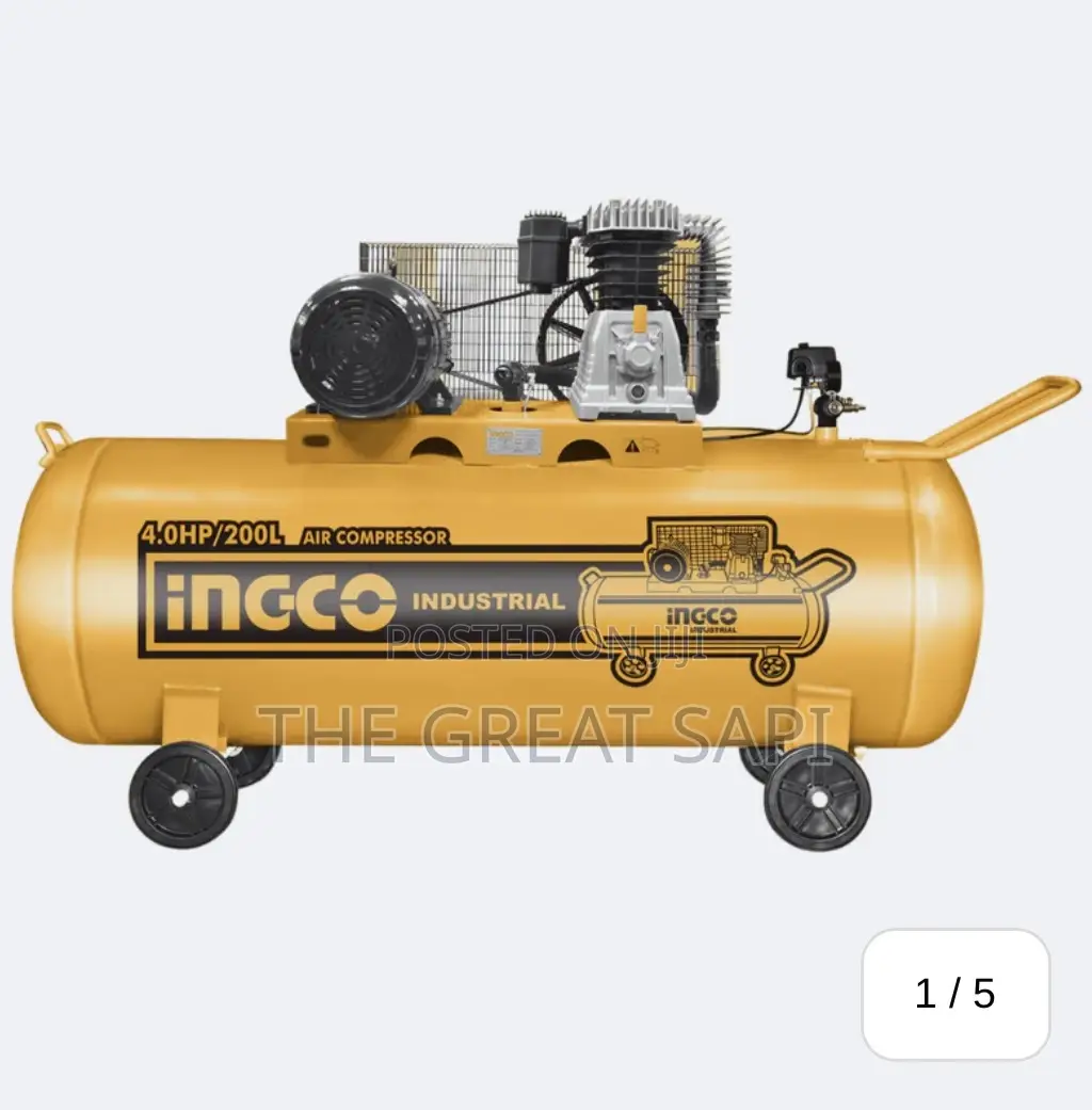 Ingco 4HP 200L Air Compressor