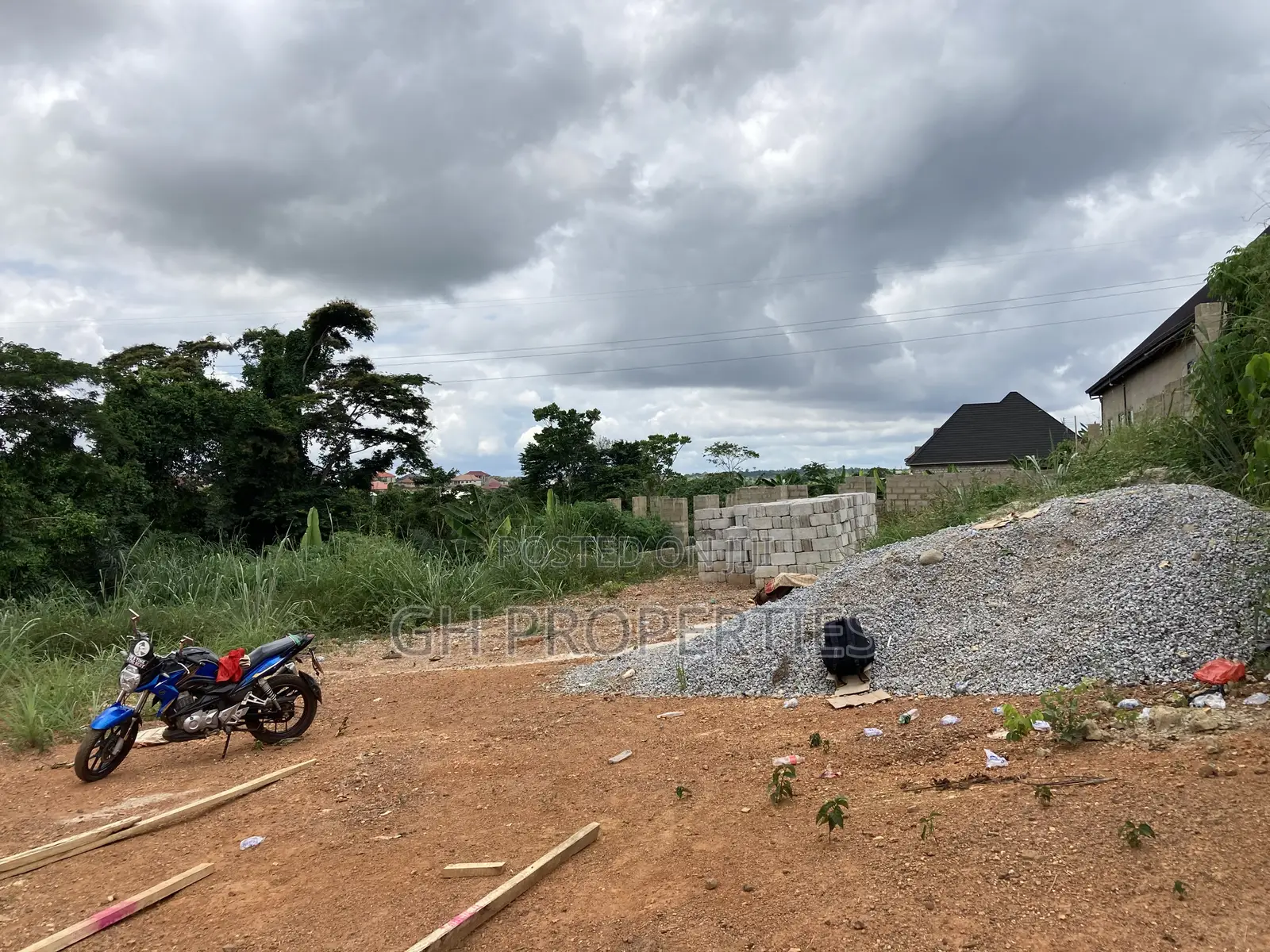 Half Plot for Sale at Sokoban Duropem.